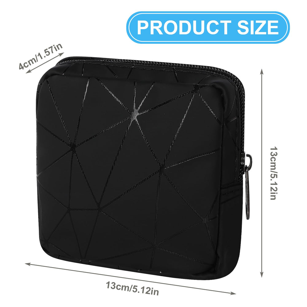 Ouligay sanitary napkin storage bag is waterproof and durable.