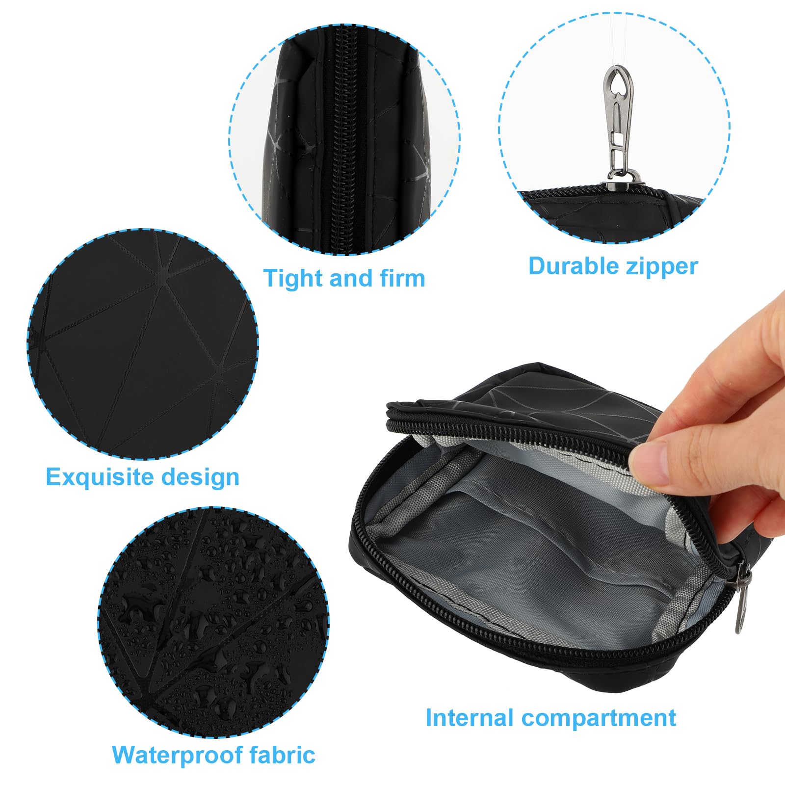 Ouligay teen-women period bag holds 5–7 pads for school.