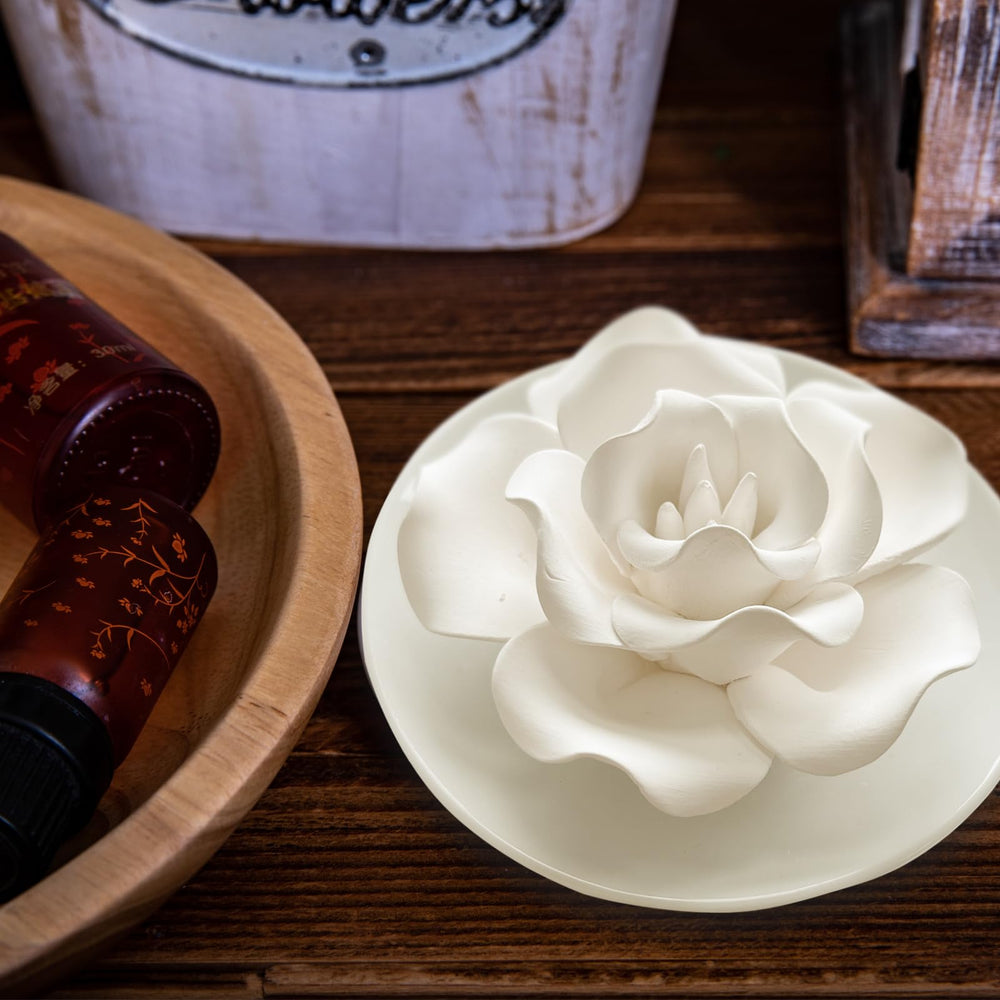 oumeiben impatiens gift-ready ceramic diffuser packaging presentation.
