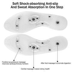 Oumers foot massage shoe pad offers soothing stimulation for everyday walking.