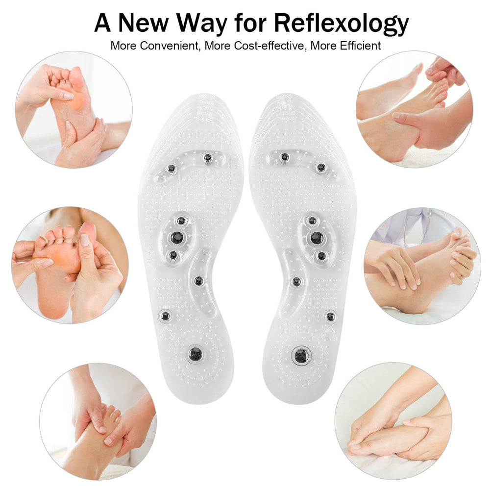 Oumers one-size-fit-most insoles can be cut to tailor fit.