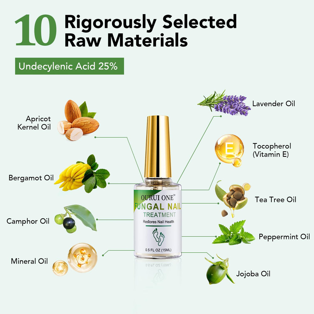 Ourui One athletes foot treatment helps soothe affected skin.