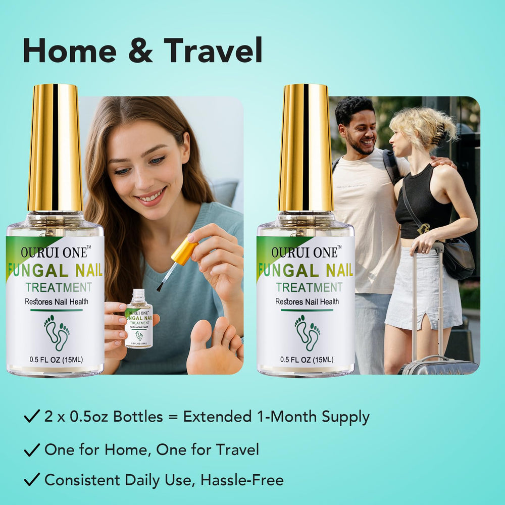 Ourui One daily application fits into a regular nail care routine.