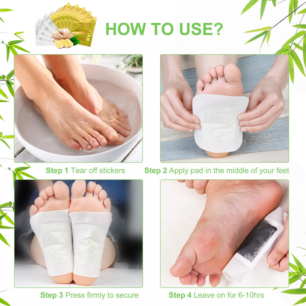 Outgeek Foot Pads adhesive sheets secure overnight wear