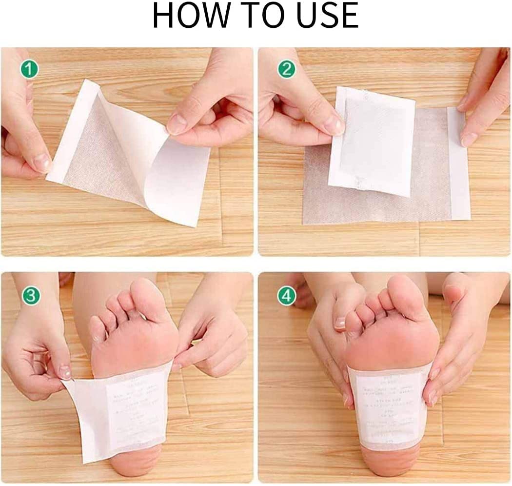 Outgeek Foot Pads night-use setup for bedtime routine