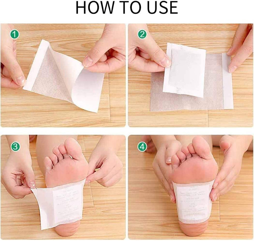 Outgeek Foot Pads night-use setup for bedtime routine