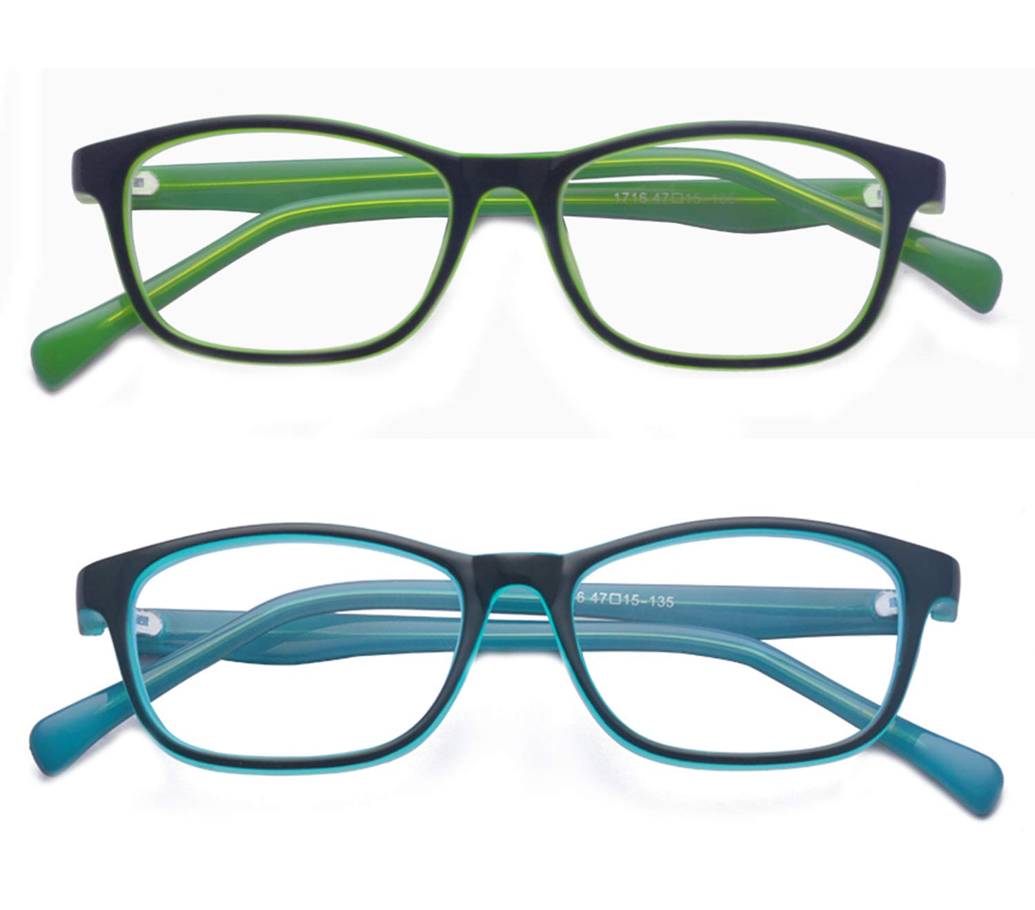 Clear lenses with UV protection and anti-glare for easier viewing during screens.