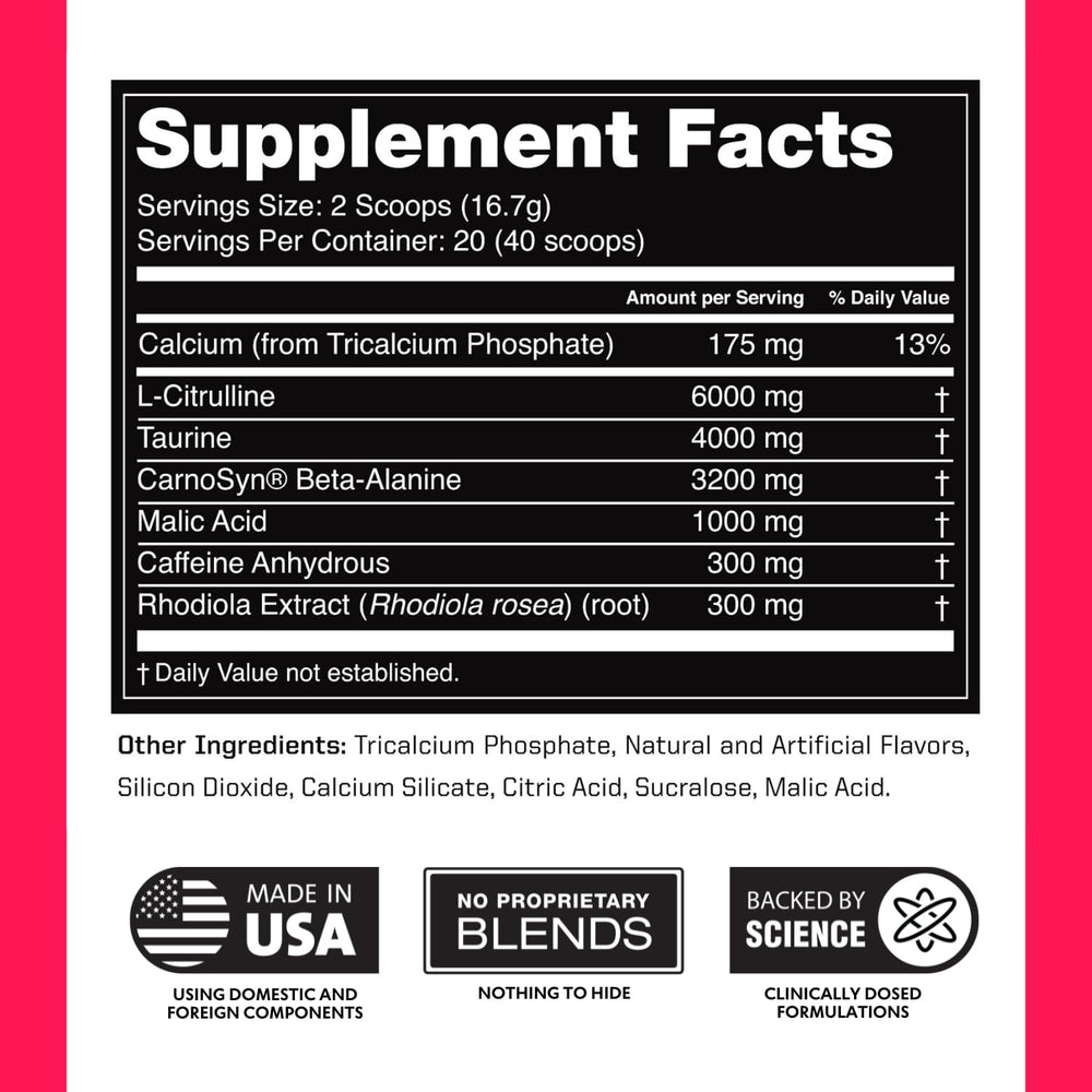 Outwork Nutrition product box with clean, science-backed branding.