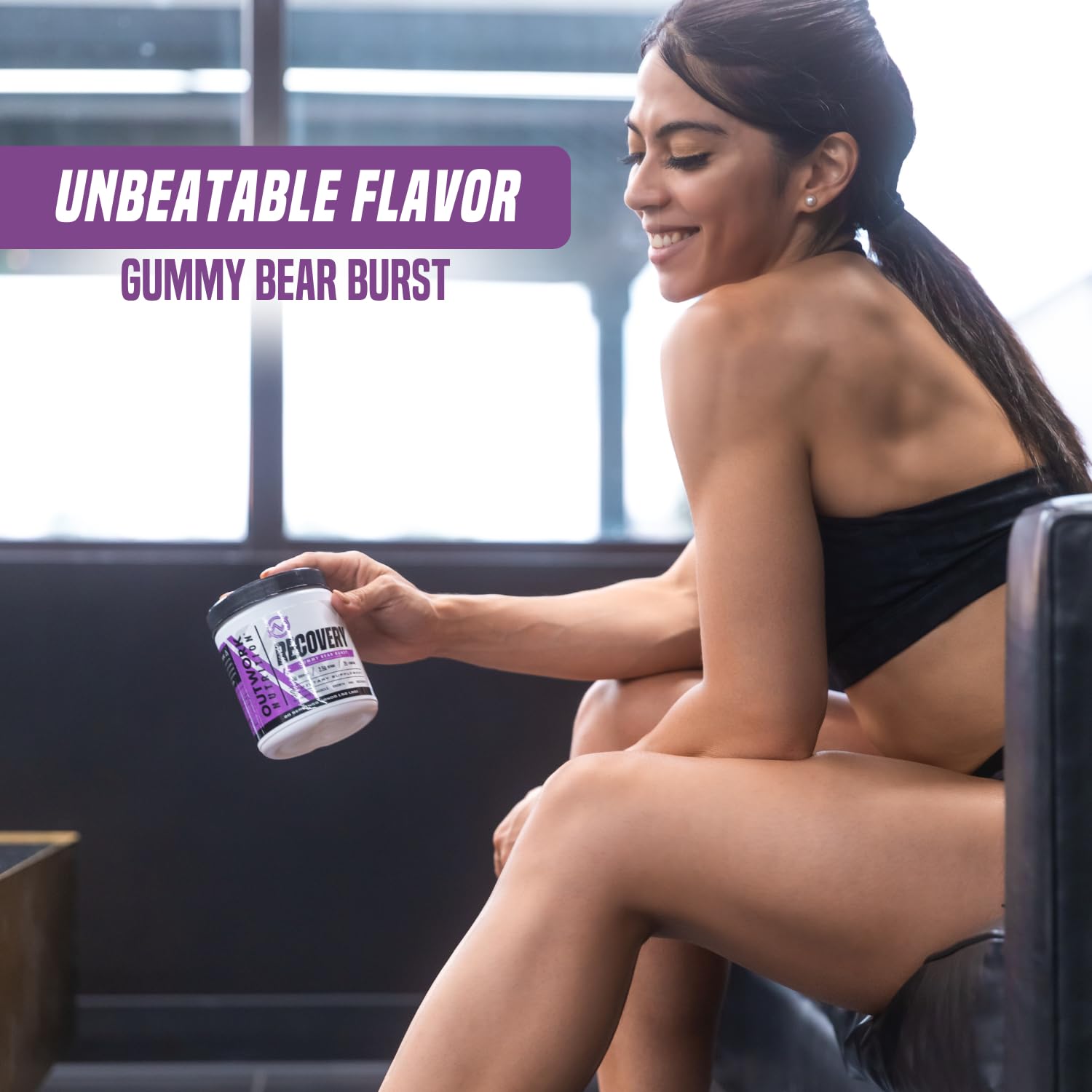 Outwork Nutrition tart cherry extract tub for reduced soreness and quicker comfort.