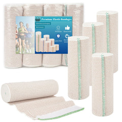 Outzen premium elastic bandage wrap on ankle for stable support