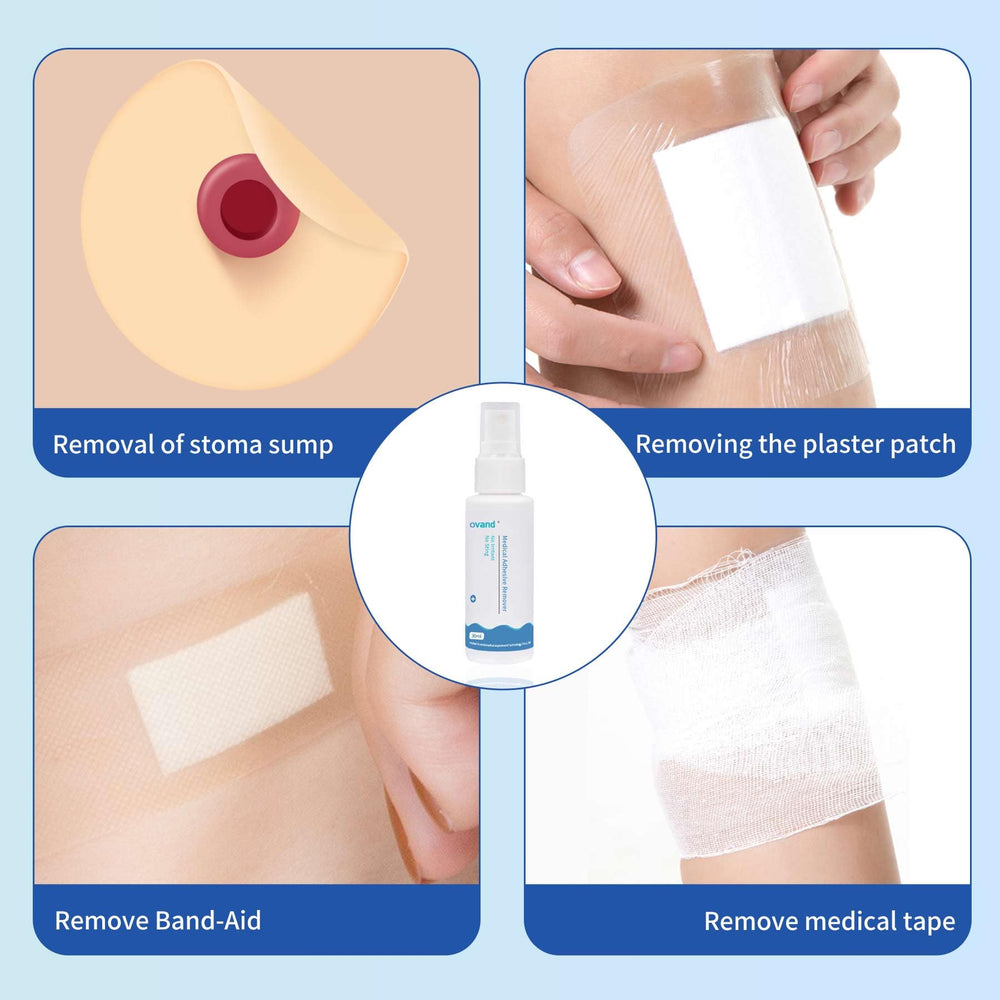 Ovand Adhesive Remover Softens bandage residue improving dressing changes