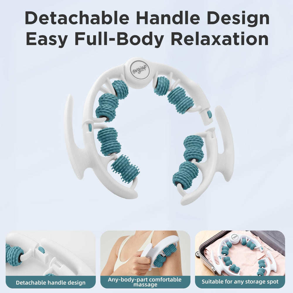 OVGIAP dual-action sculpting combines manual rolling and pressure to target cellulite.