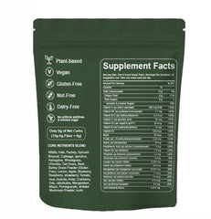 Oviaapo Greens Gummies ingredients close-up, 60 nutrient-dense greens for balanced energy