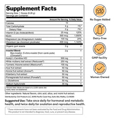 Reducose ingredient highlight in Ovii Wellness packaging for metabolic balance.