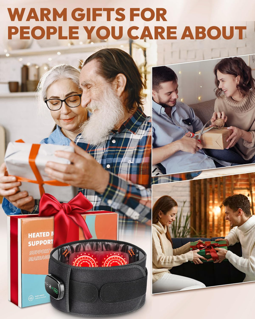OVIMAZ Red Light Therapy Belt folded for travel shows portable design