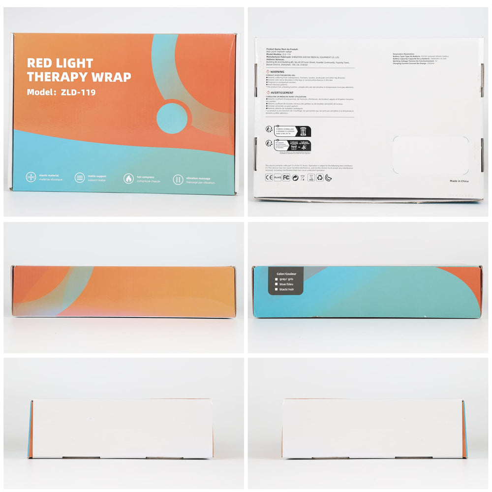 OVIMAZ Red Light Therapy Belt worn on back or waist demonstrates comfortable fit