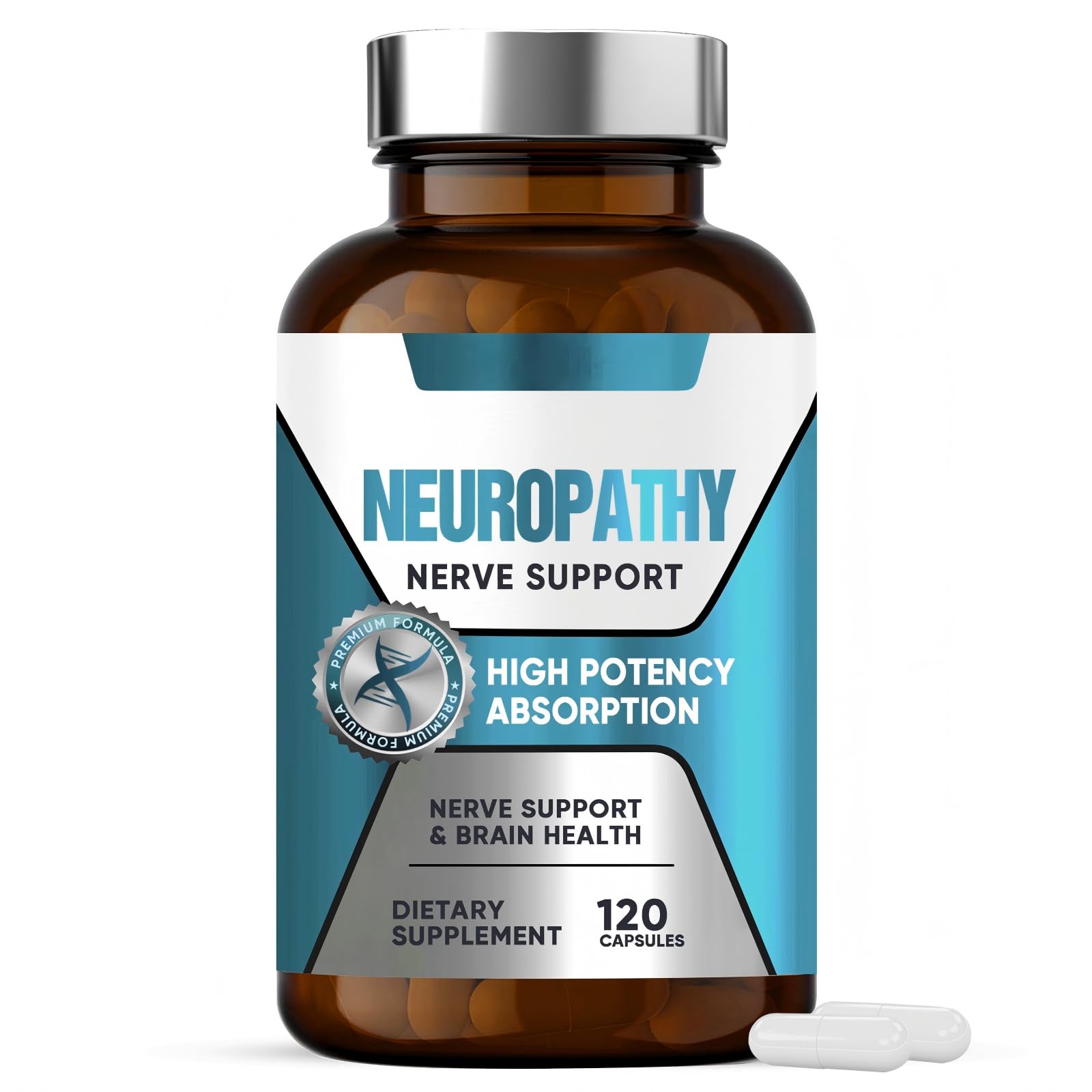 Owe Uself Nerve Savior bottle front for targeted nerve support.