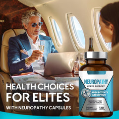 Owe Uself Nerve Savior bottle label highlights key ingredients for nerve health.