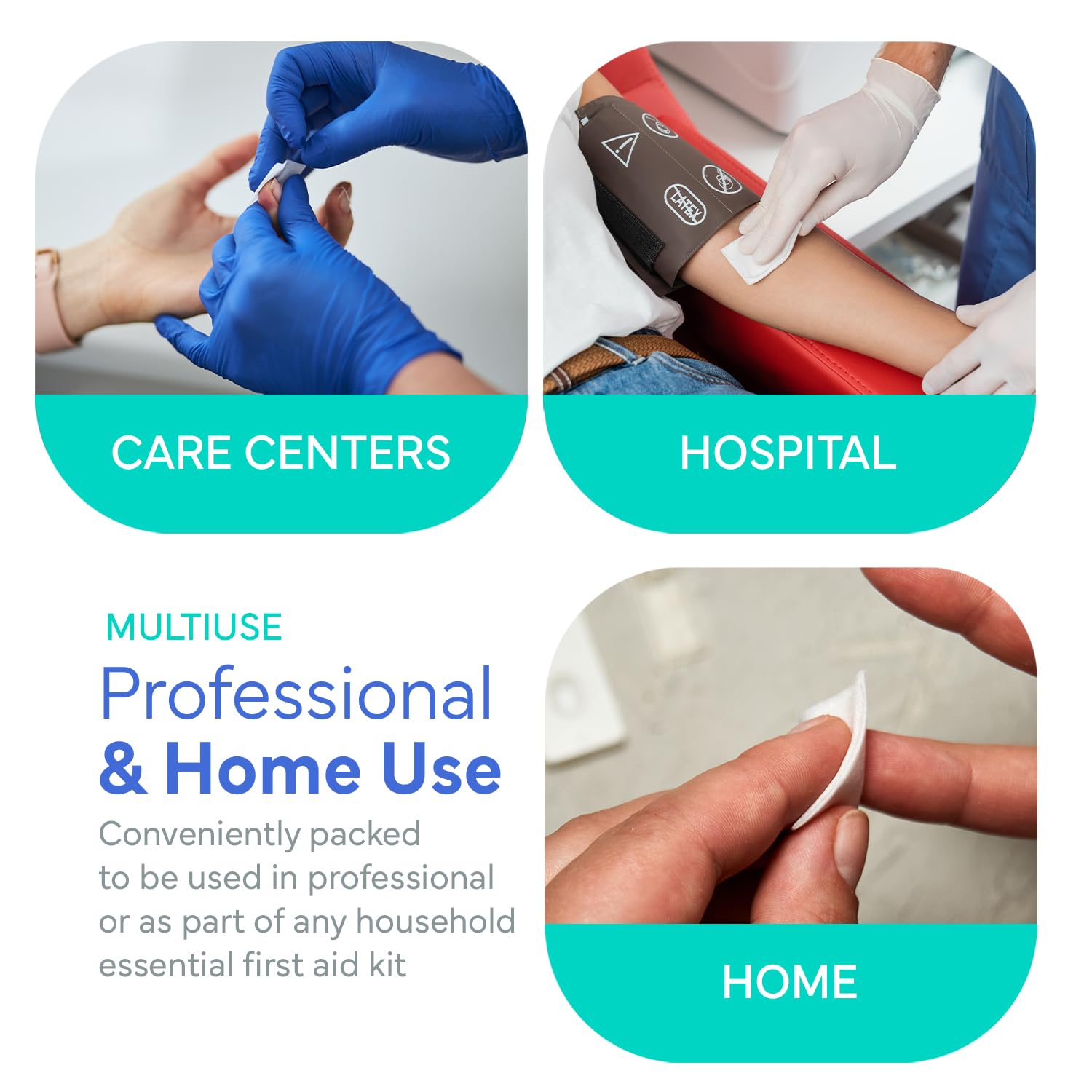 OWELL prep pads: ideal para preparar la piel antes de pequeños procedimientos.