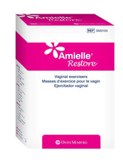 Amielle Restore Vaginal Trainer demonstrates silky-smooth entry for comfortable use.