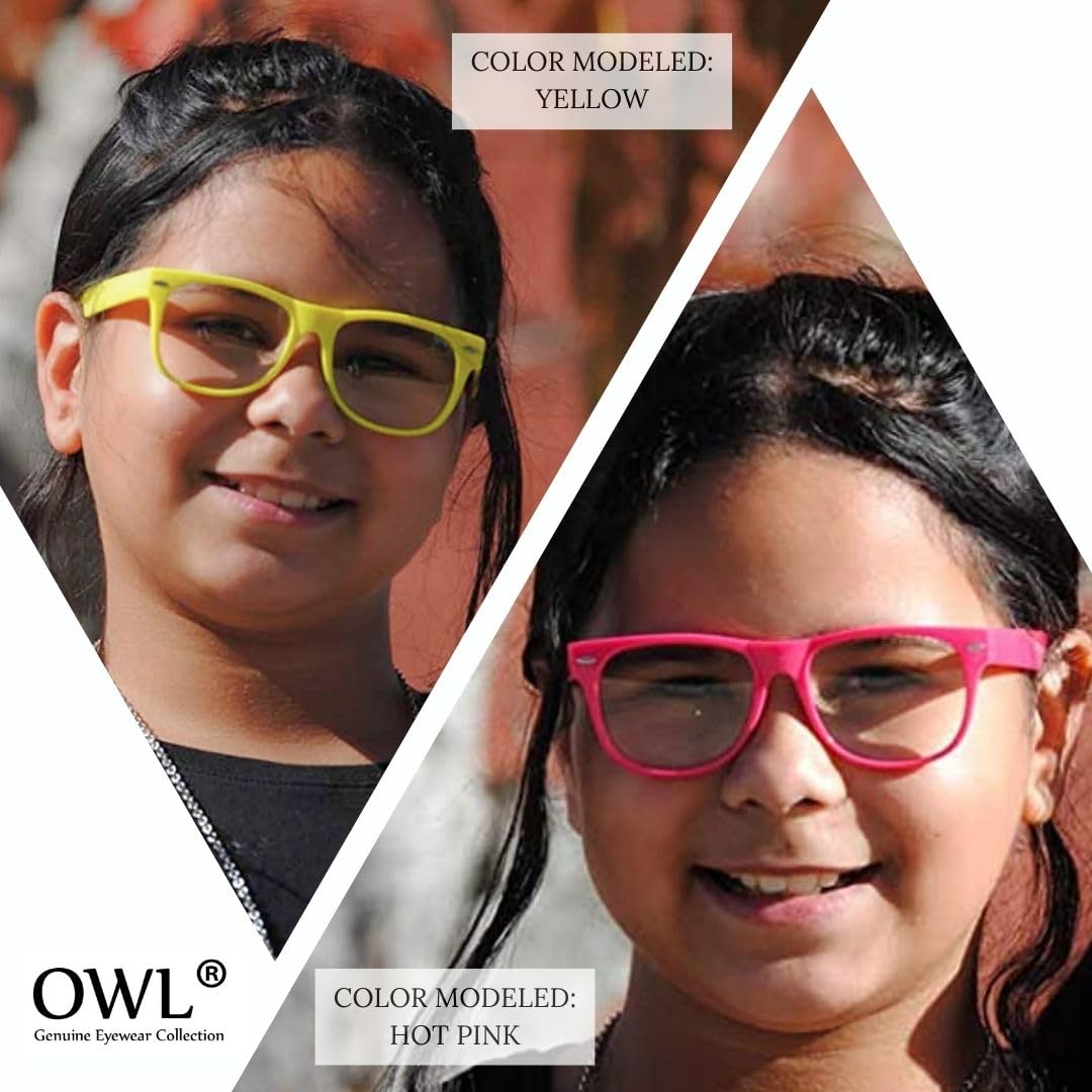 Gafas OWL no requieren prescripción, aptas para toda visión.