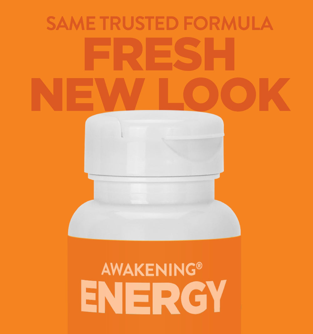Oxygen Nutrition Awakening ingredients close-up featuring Panax Ginseng and Guarana.