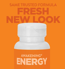 Oxygen Nutrition Awakening ingredients close-up featuring Panax Ginseng and Guarana.