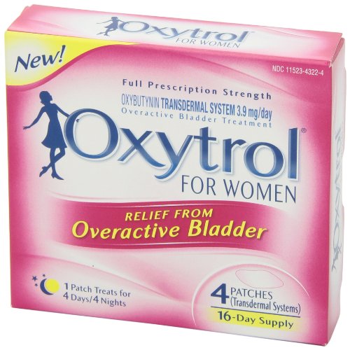 Oxytrol for Women packaging shown for OTC convenience.