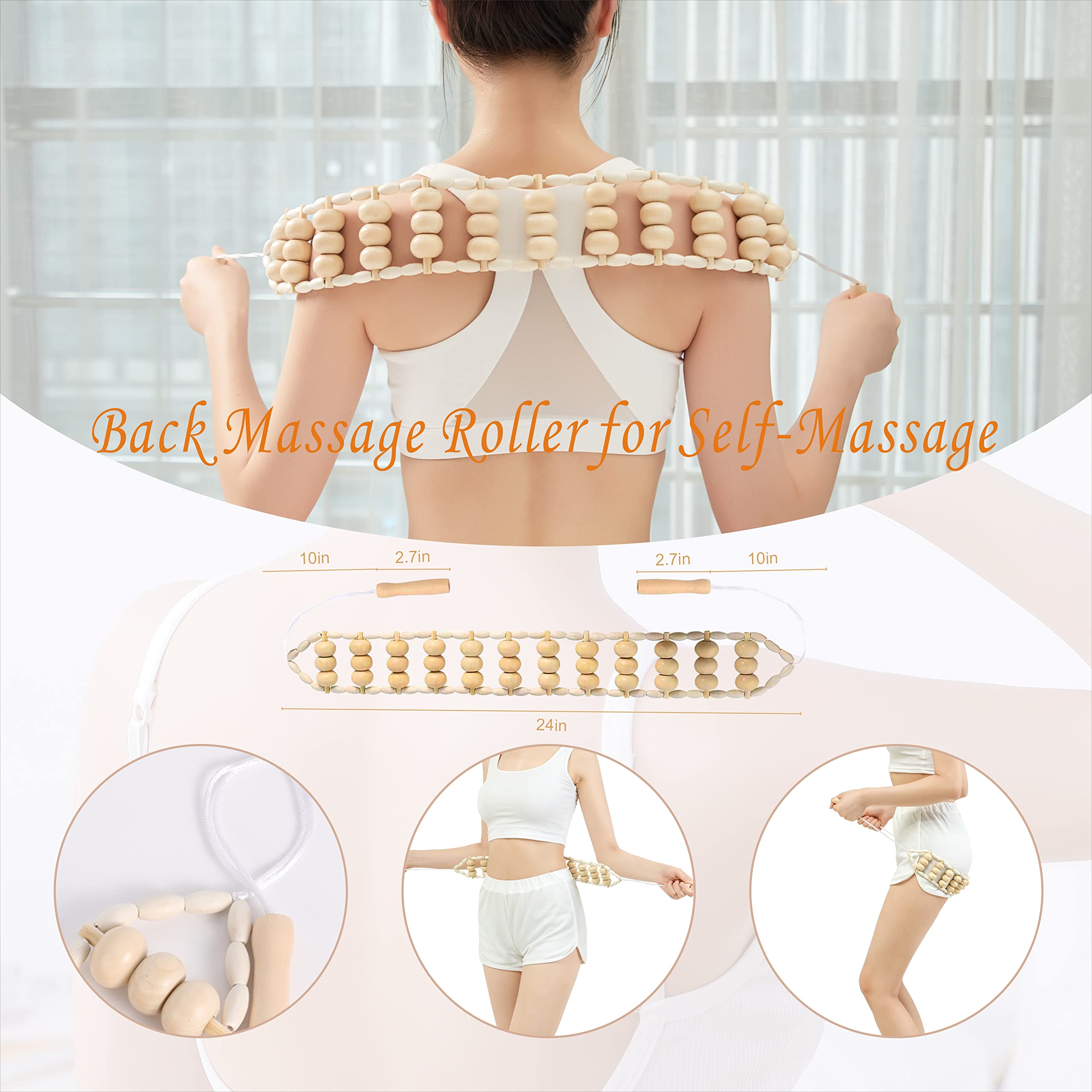 OYAMEQICH massage comb for scalp stimulation and muscle relief