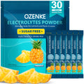 OZENKE Electrolytes Powder Packets – Sugar Free Hydration, Pineapple Flavor, 30 Sticks