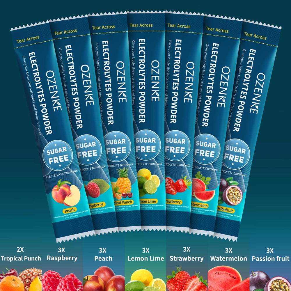 OZENKE Raspberry electrolytes stick for travel friendly electrolyte balance