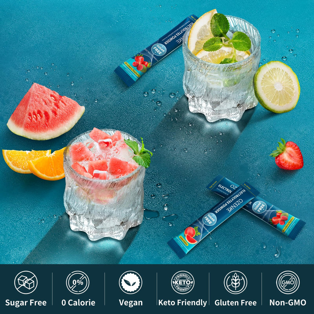 OZENKE grape stick offers flavorful hydration for travel and daily activity.