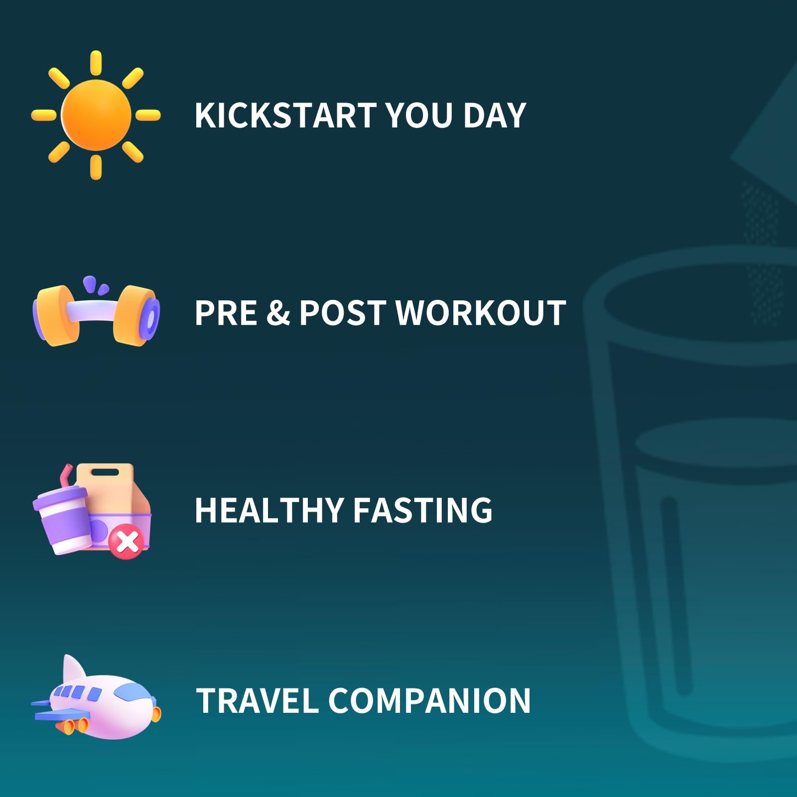 OZENKE vegan-friendly electrolyte powder supports daily hydration.