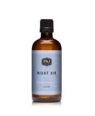 P&J Trading Night Air bottle pour for precise fragrance blending.