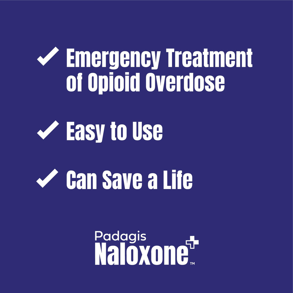 Padagis Naloxone HCI Nasal Spray in use during a response scenario