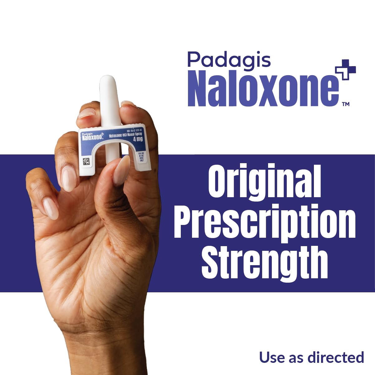 Padagis Naloxone HCI Nasal Spray pocket-pack kept in a bag