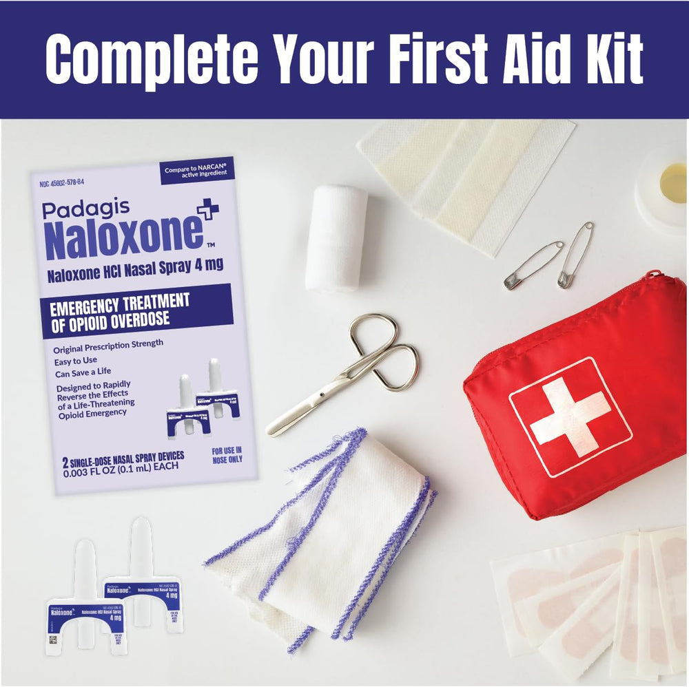 Padagis Naloxone HCI Nasal Spray second-dose option for guided use