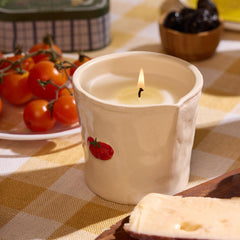Paddywax Bistro heirloom tomato scent evokes garden-fresh notes for cozy moods.