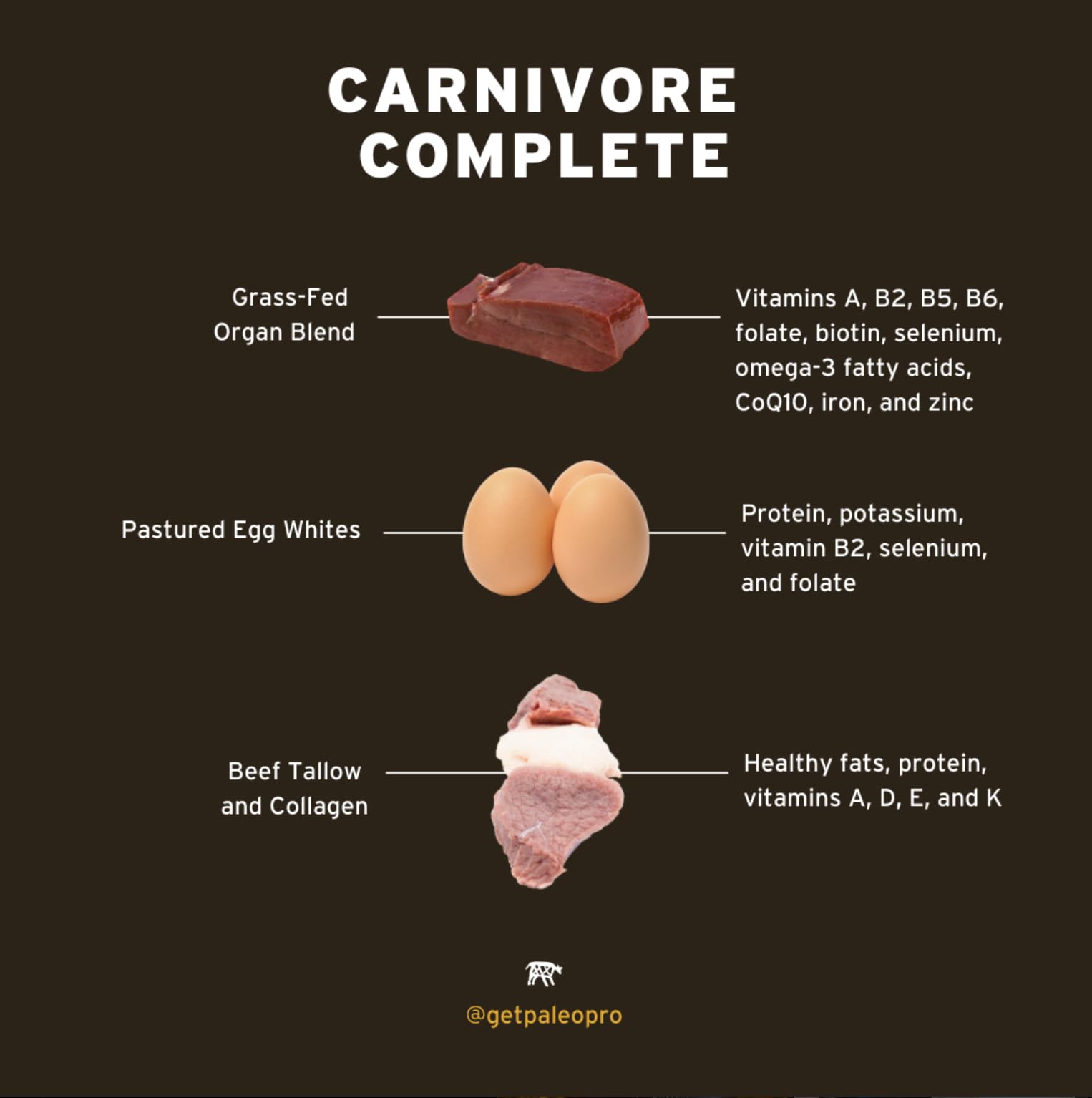 Paleo Pro Carnivore Complete Aztec Vanilla smoothie-ready mix in glass