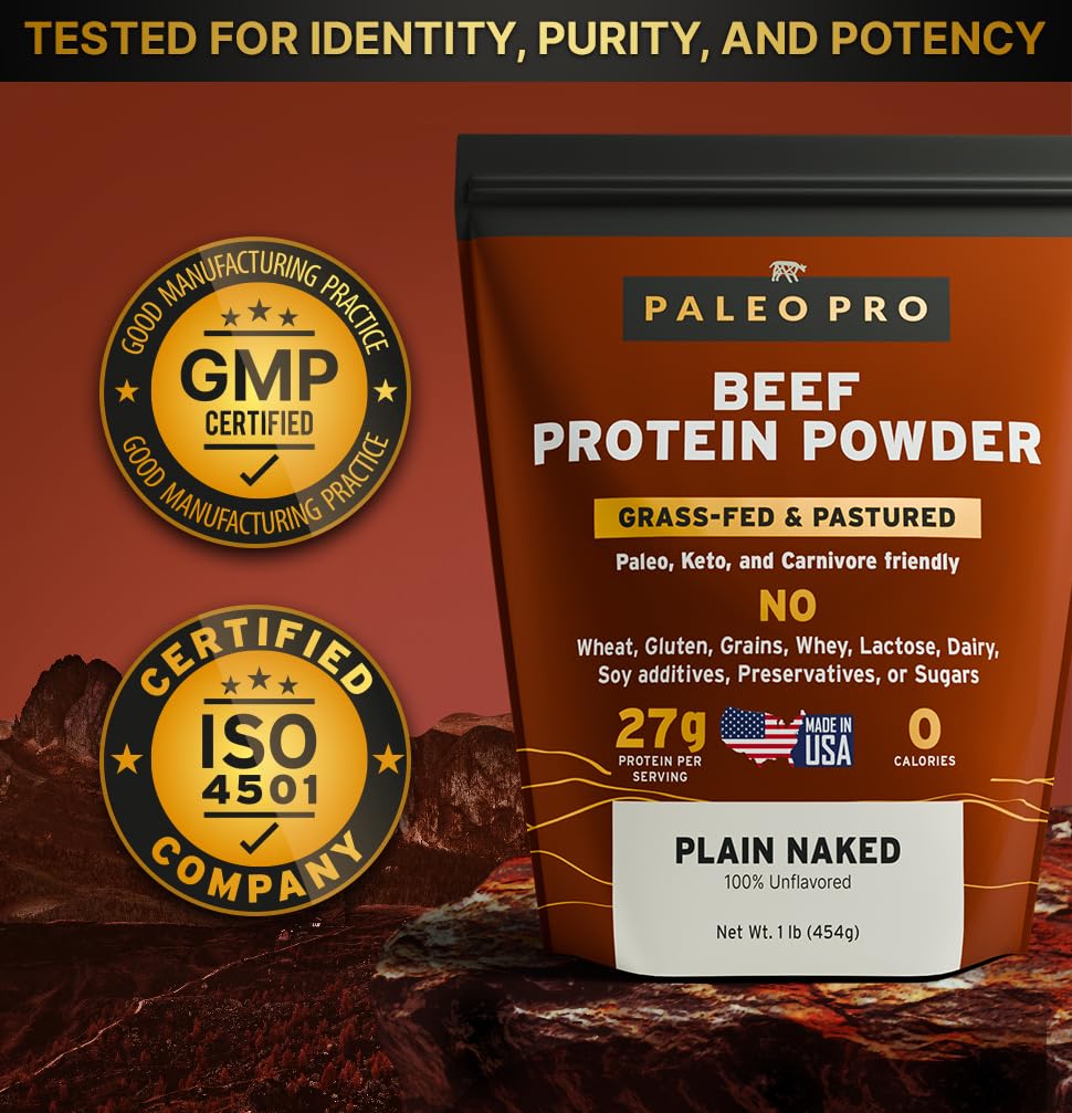 Paleo Pro protein powder coffee mix for a smooth cacao-infused boost