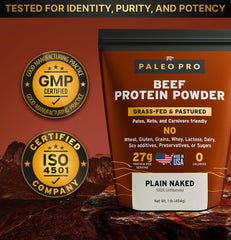 Paleo Pro protein powder coffee mix for a smooth cacao-infused boost