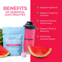 Paleovalley canister with label highlighting no sugar added claim
