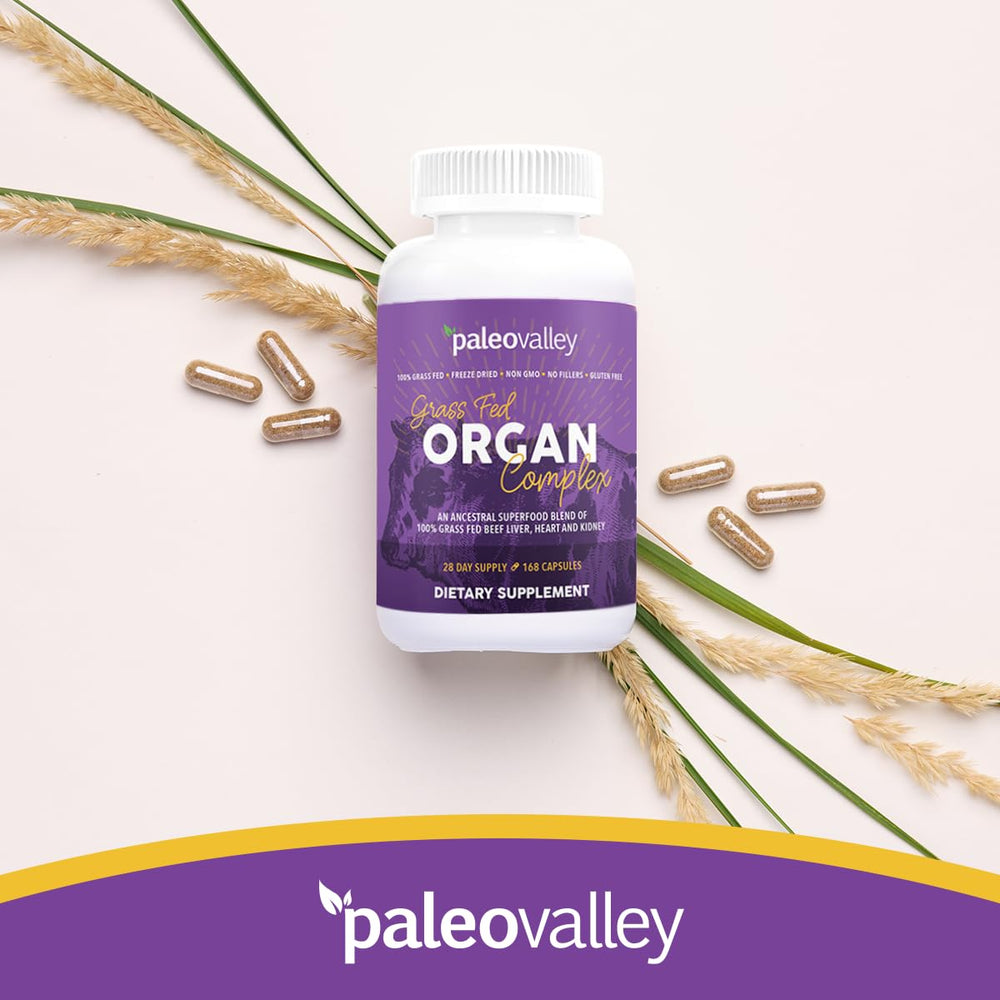 Paleovalley label close-up, illustrating grass-fed sourcing and ingredient transparency