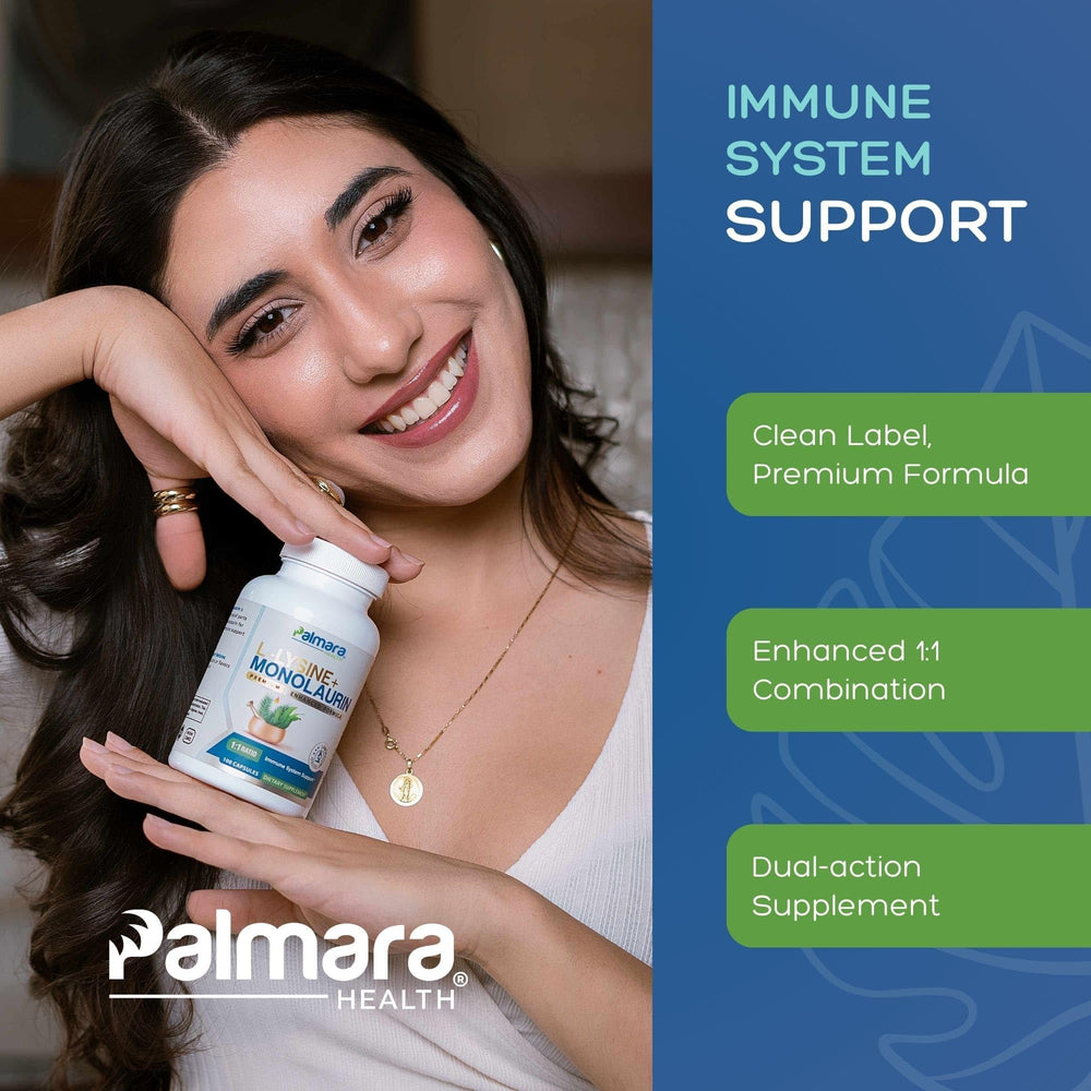 Palmara Health GMP-certified bottle underscores quality and safety standards.