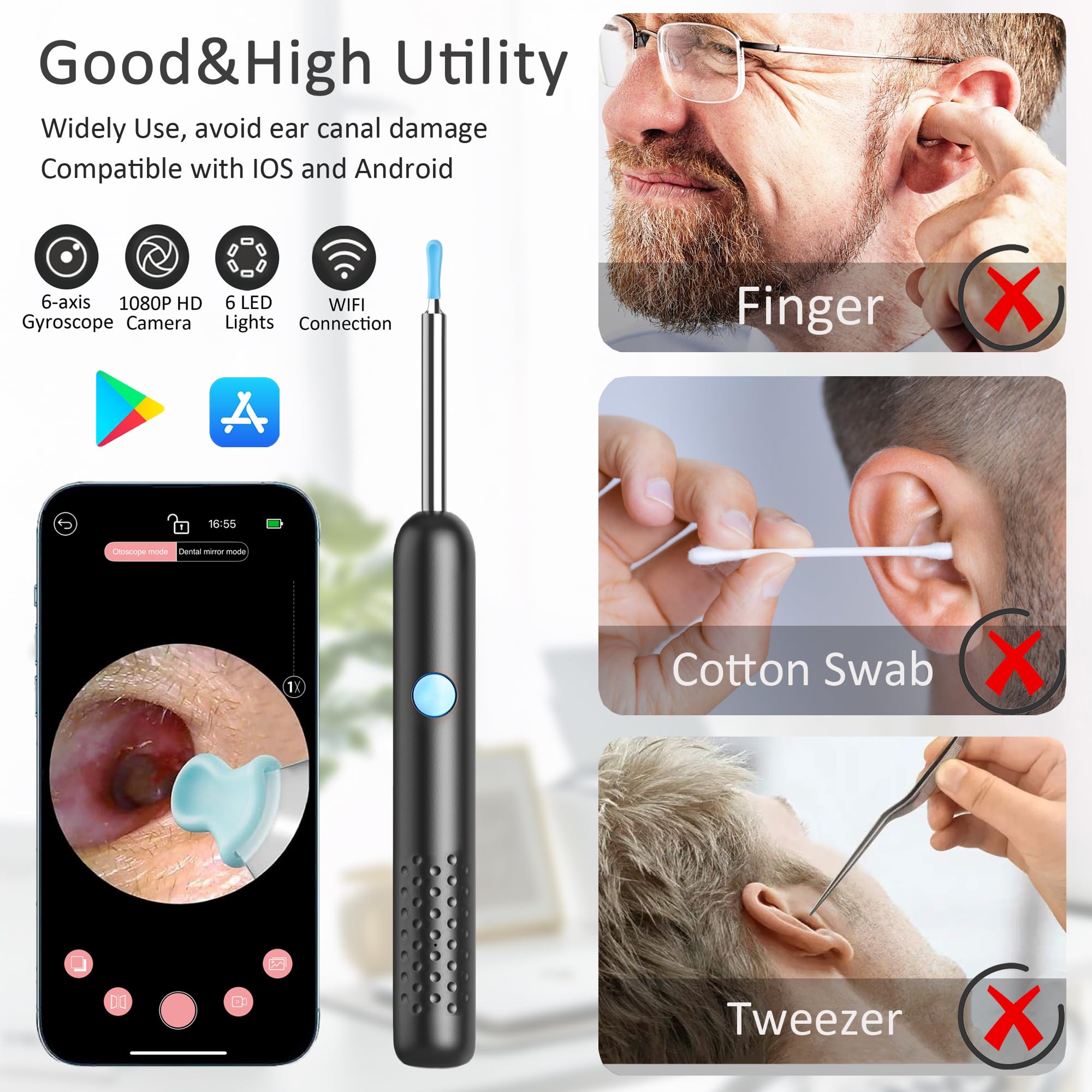 Pamelegy compatible Android e iOS: conexión wifi local segura.