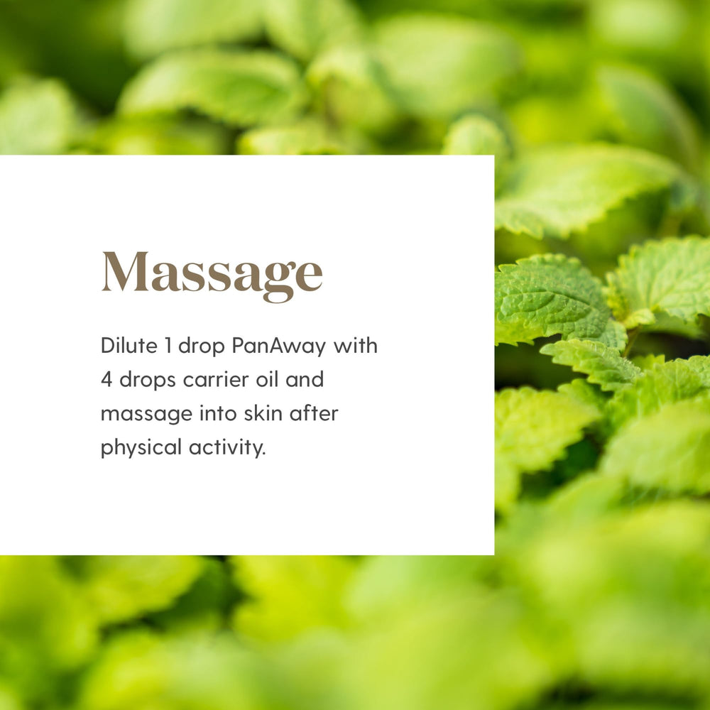 PanAway aroma in diffuser to refresh the room