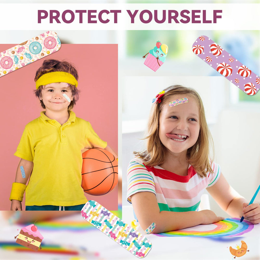 Panelee banda infantil en escena de cuidado de herida