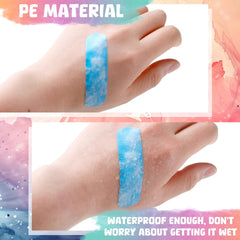 Panelee curitas de diseño divertido, aplicación rápida para cortes menores.