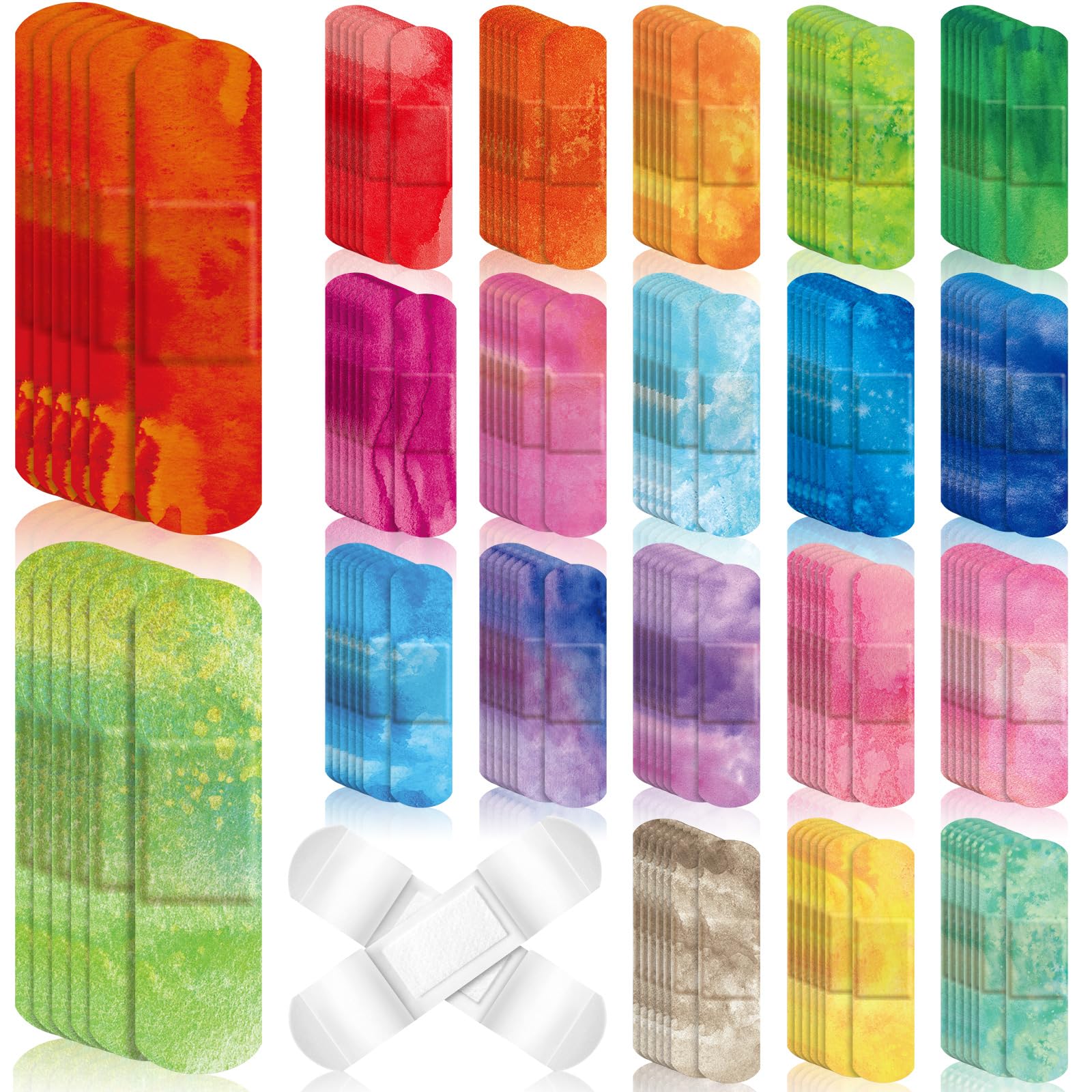 Panelee curitas para niños con dibujos animados y colores brillantes para el uso diario.