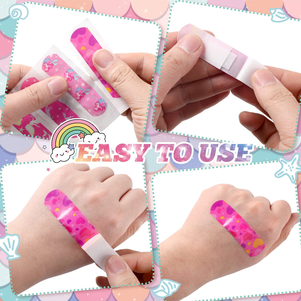 Panelee curitas arcoíris para niños, favorecen una atención rápida y alegre de las heridas.